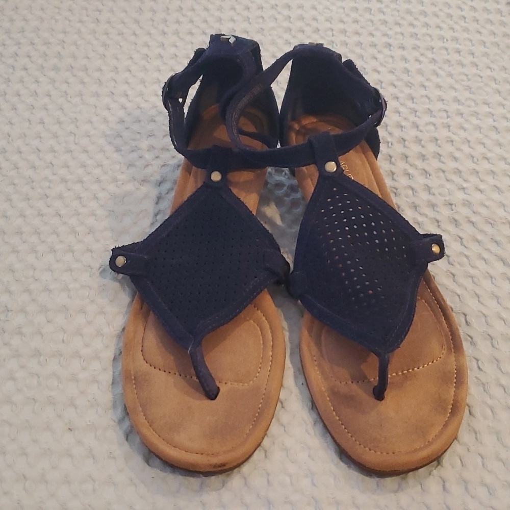 KOOLABURRA BY UGG | BRIONA SUEDE WEDGE SANDALS Size 8 (#2)